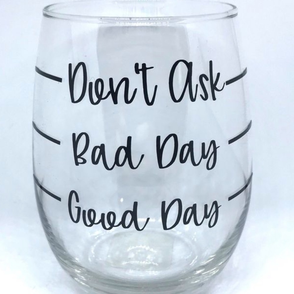 Stemless wine glasses by Sygny